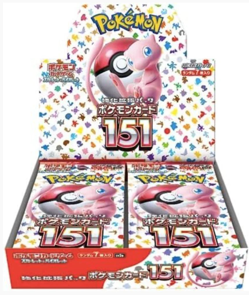 Pokemon 151 Booster Box (Japanese)-1