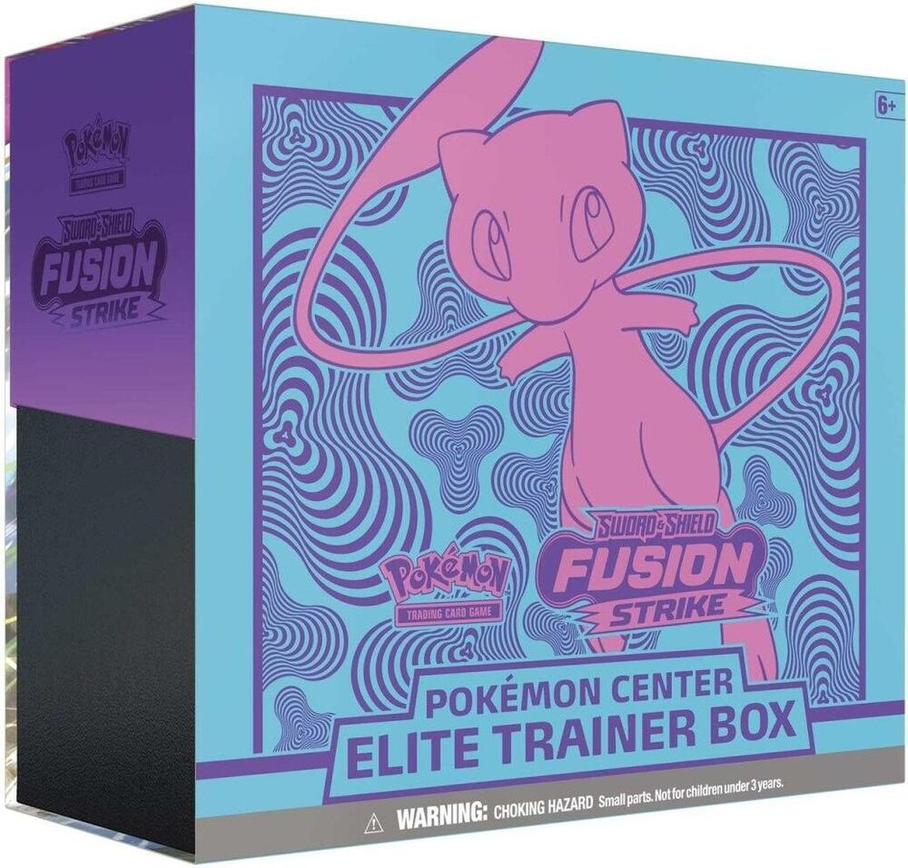 Fusion Strike Pokemon Center Elite Trainer Box (Exclusive) - SWSH08: Fusion Strike (SWSH08)-1