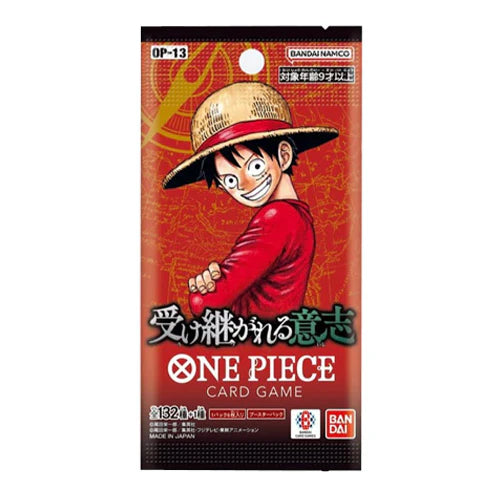 One Piece Card Game - Carrying On His Will OP-13 Booster Pack (Japanese)