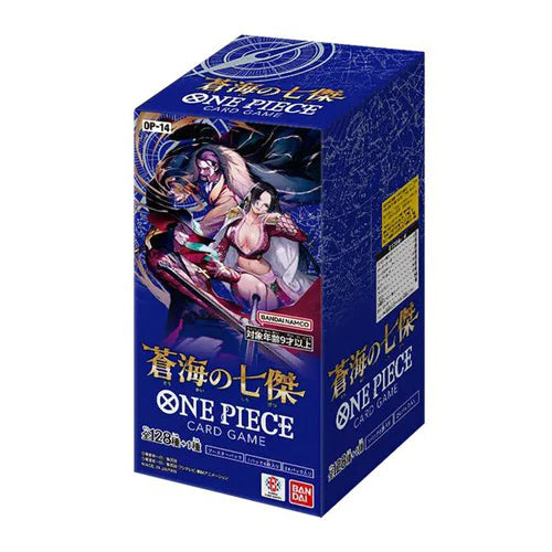 One Piece Card Game - The Azure Sea's Seven OP-14 Booster Box (Japanese)-1