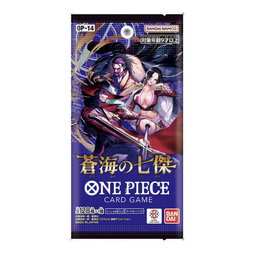 One Piece Card Game - The Azure Sea's Seven OP-14 Booster Pack (Japanese)-1