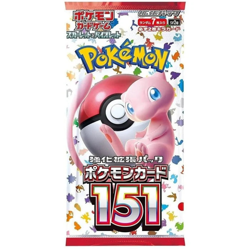 Pokemon 151 Booster Pack (Japanese)-1